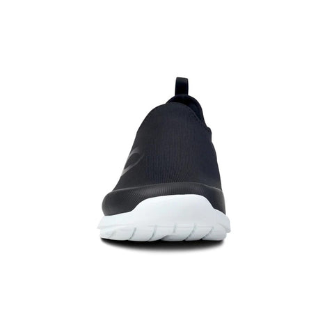 Front of Black & White Shoe