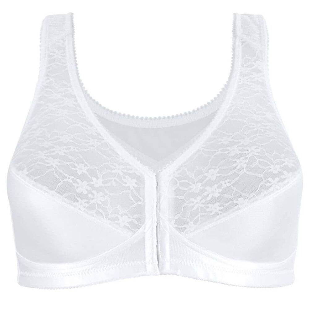 Exquisite Form Fully Women's Lace Wireless Back & Posture Support Bra with  Front Closure 5100565 – Good's Store Online