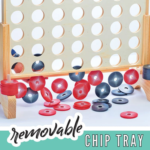 removable chip tray