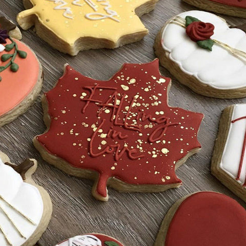 Maple Leaf Cookie