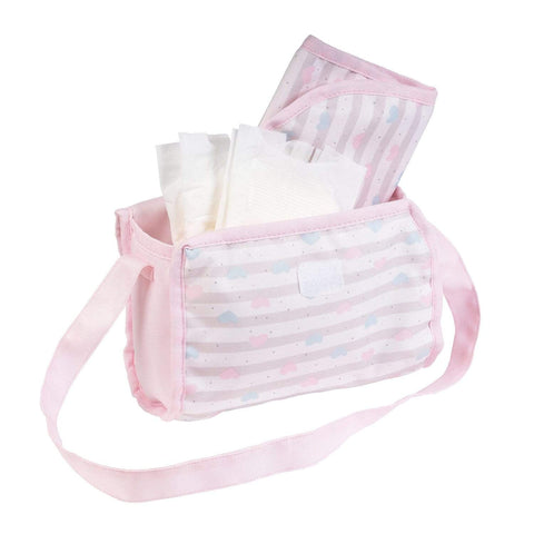 Classic Pastel Pink Doll Diaper Bag 22123