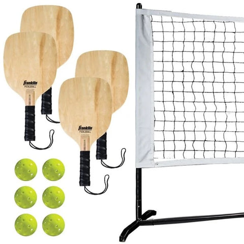 Half Court 4-Player Pickleball Starter Set