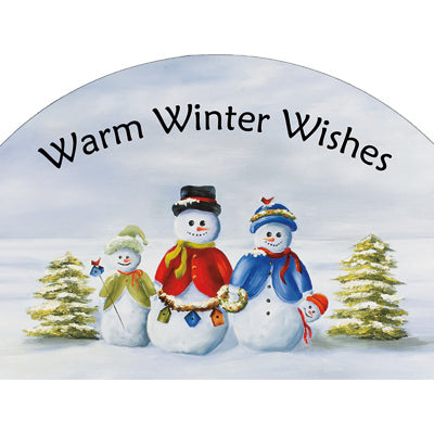 Scarf Family Plaque 534
