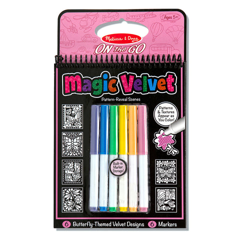 Melissa & Doug ON the GO Magic Velvet Butterfly