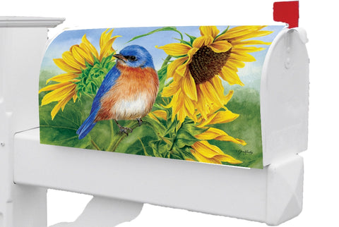 Bluebird Sunflowers