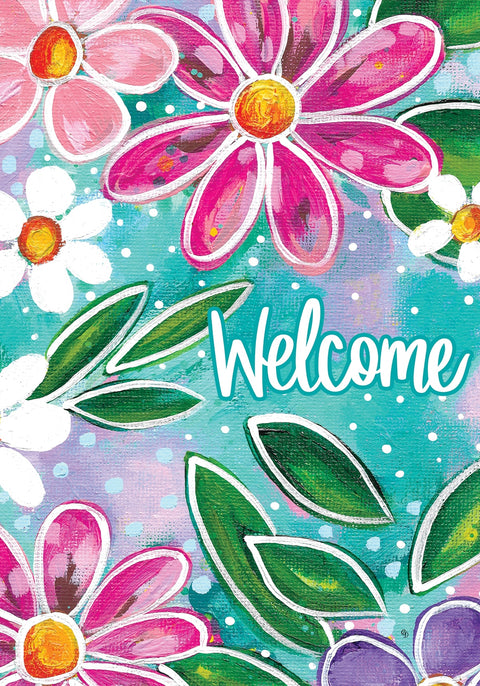 FANTASTIC FLOWERS FLAG