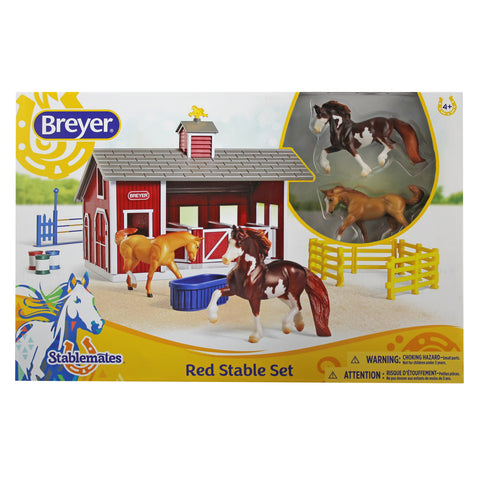 RED STABLE SET