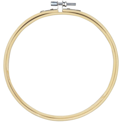 6-inch wooden hoop