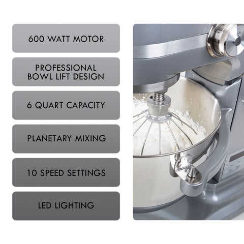 600-watt motor mixer