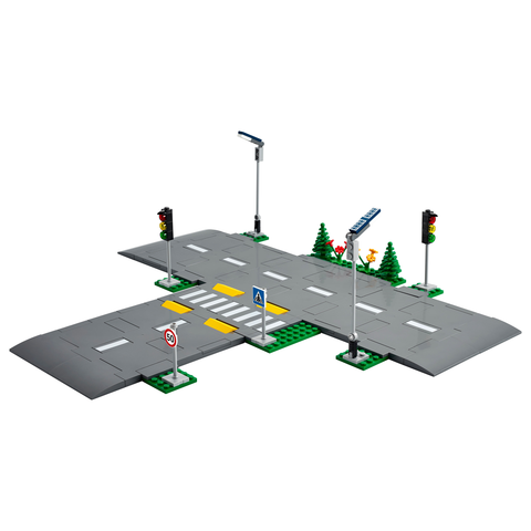 LEGO City Road Plates Building Kit (112 Pieces) 60304 D