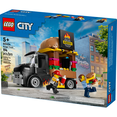LEGO City Burger Truck Toy Building Set 60404