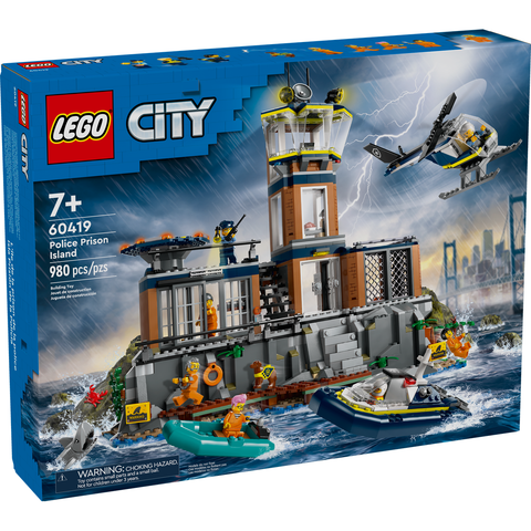 LEGO City Police Prison Island Building Toy 60419