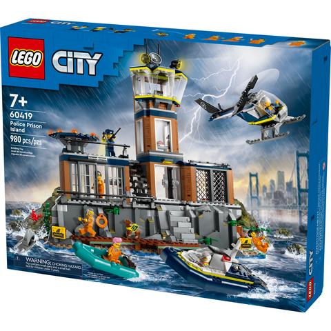 LEGO City Police Prison Island Building Toy 60419
