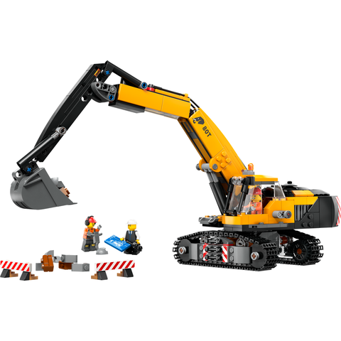 LEGO City Yellow Construction Excavator Toy Digger 60420