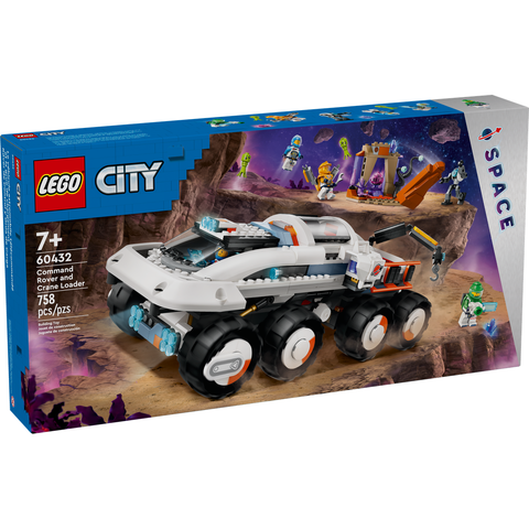 LEGO City Command Rover and Crane Loader Toy 60432