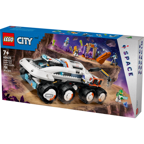 LEGO City Command Rover and Crane Loader Toy 60432