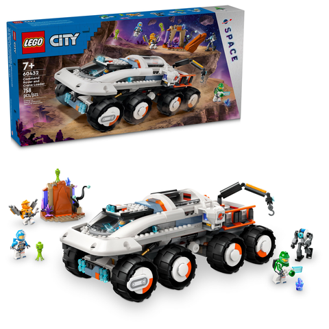 LEGO City Command Rover and Crane Loader Toy 60432