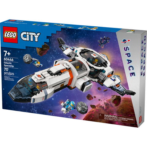LEGO City Modular Galactic Spaceship, Outer Space Toy for Kids 60446
