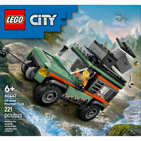 LEGO City Off-Road 4x4 Mountain Truck Adventure Toy 60447