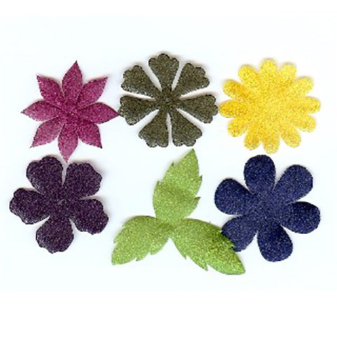 Medium Heritage Sheer Blossoms & Leaves