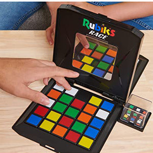 People Playing Rubik's Race Game
