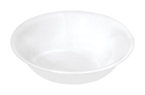 Corelle White Dessert Bowl from the top