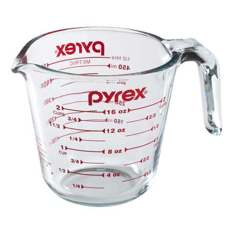 pyrex 2-cup glass measuring cup