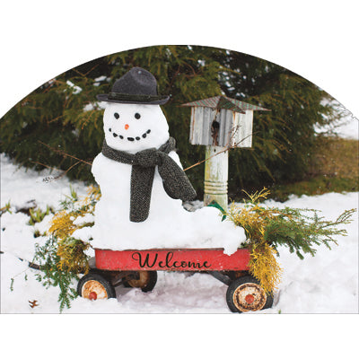 Snowman Maggie Plaque 649