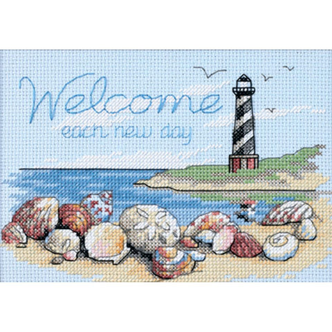 Welcome Each New Day Cross Stitch Kit 65032