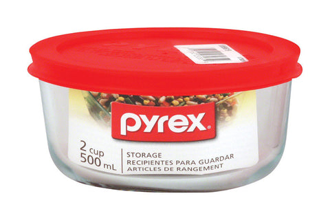 pyrex 2-cup Glass Food Storage Container