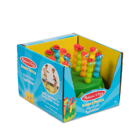 Sunny patch splash patrol in box side view