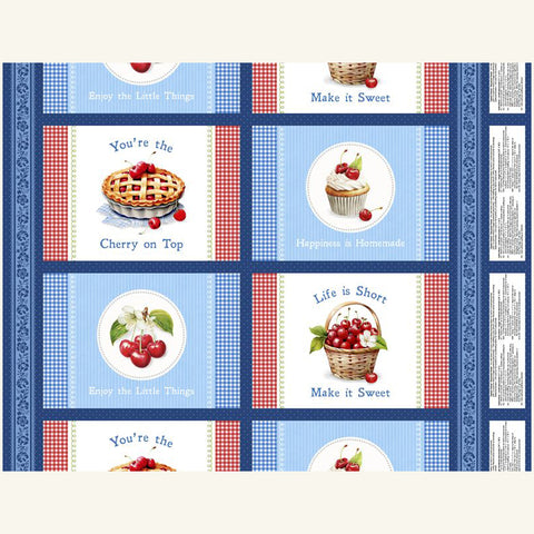 Sweet Cherry Collection Placemat Panel 68567-431