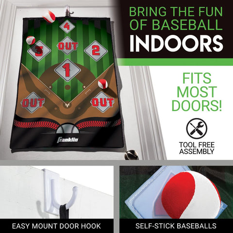 Franklin Indoor Pitch Game Baseball Target 6881