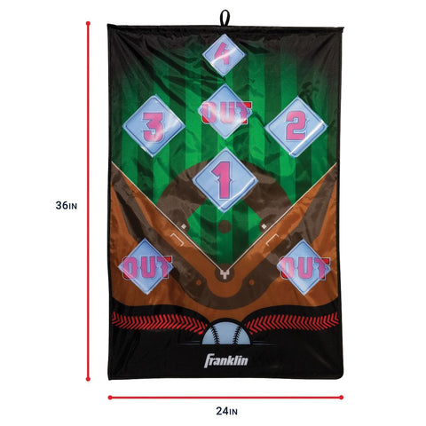 Franklin Indoor Pitch Game Baseball Target 6881