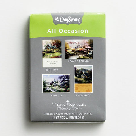 Thomas Kinkade All Occasion Boxed Cards 69907