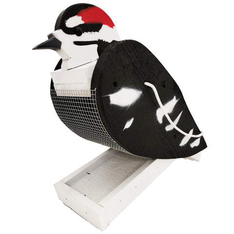 Downy Woodpecker Bird Feeder