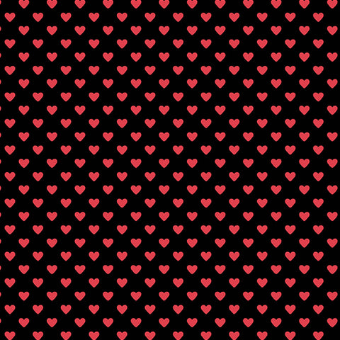Hearts Cotton Fabric Collection 9149