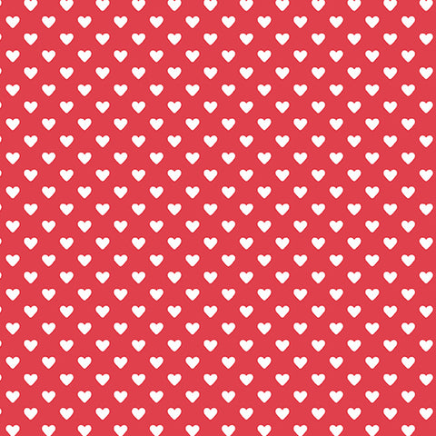 Hearts Cotton Fabric Collection 9149
