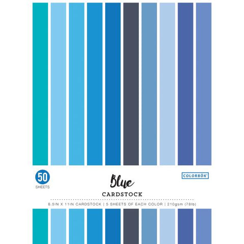 Blue Cardstock Paper 74238