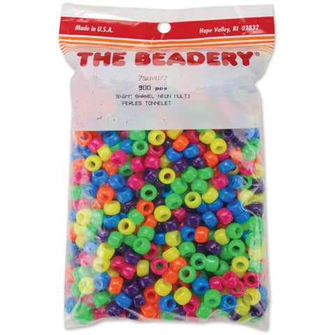 Neon 900-Pack Pony Beads 750V-077