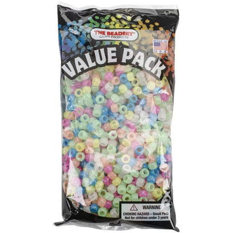 Glow 900-Pack Pony Beads 750V-285