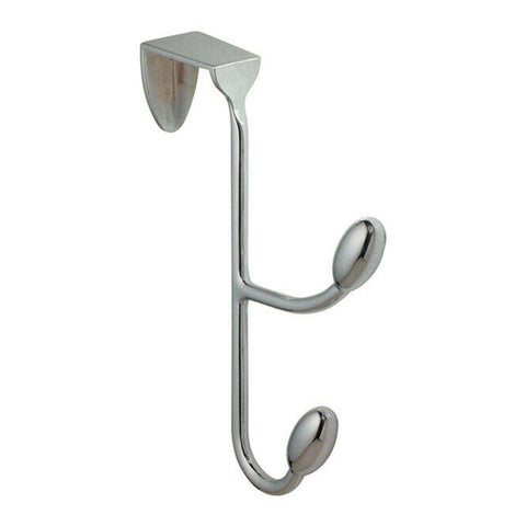 Over-the-Door Stainless Steel Double Hook 76500