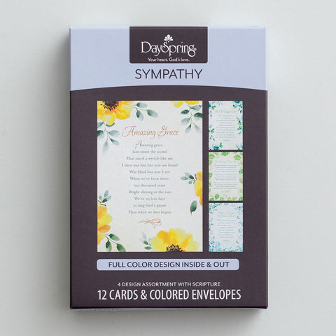 Sympathy Hymns Boxed Cards 77539
