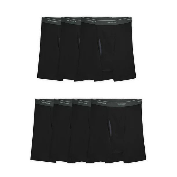 BAMBOO COOL Men's Underwear Performance Breathable Mesh Fly Zone Boxer  Briefs Moisture-Wicking 4 Pack(Medium) at  Men's Clothing store