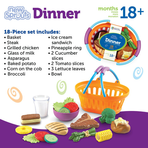 New Sprouts Dinner Basket LER 9732
