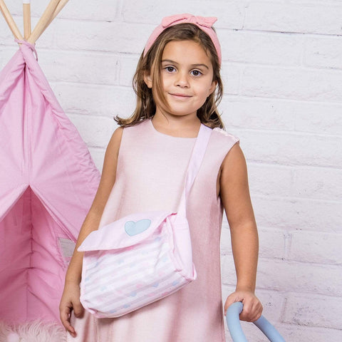 Classic Pastel Pink Doll Diaper Bag 22123
