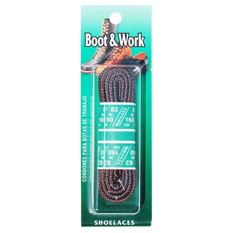 Brown Nylon Boot Laces 828