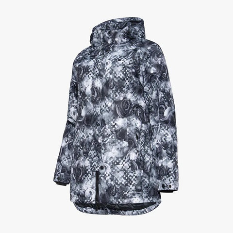 Photo Rose Print Jacket