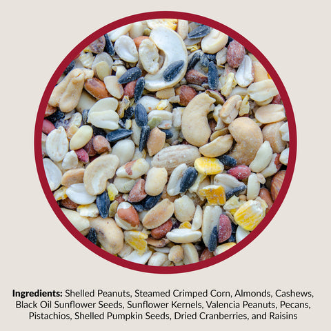 Fruit & Nut High Energy Wild Bird Seed ingredients