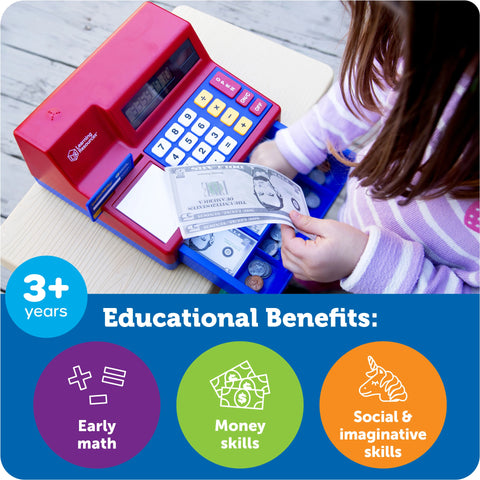 Pretend & Play Calculator Cash Register LER 2629